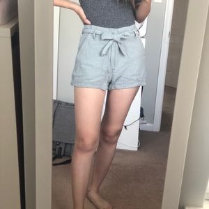Abercrombie & Fitch Teal Green Dressy Shorts